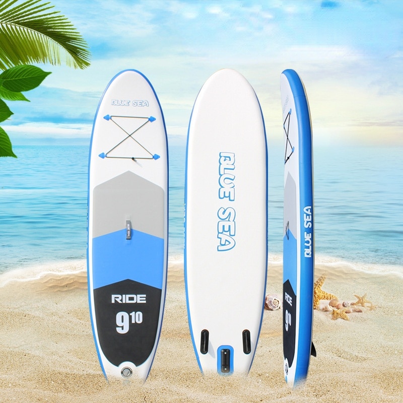 AddFun Two Size New SUP Surfboard Stand-up Inflatable Paddle Board Adult Drawing Clip Mesh Slurry Board Water Skiing Surfboard